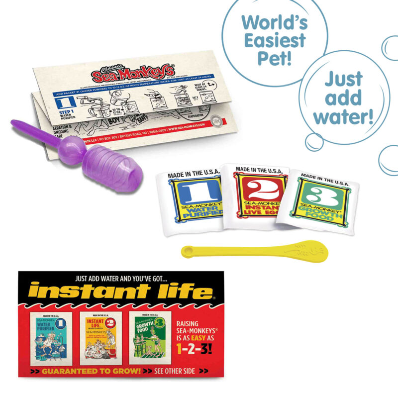 Sea-Monkeys Retro Instant Life - US 4059