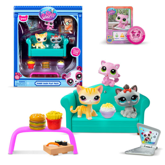 Littlest Pet Shop Diner Dash Play Pack - US 2871