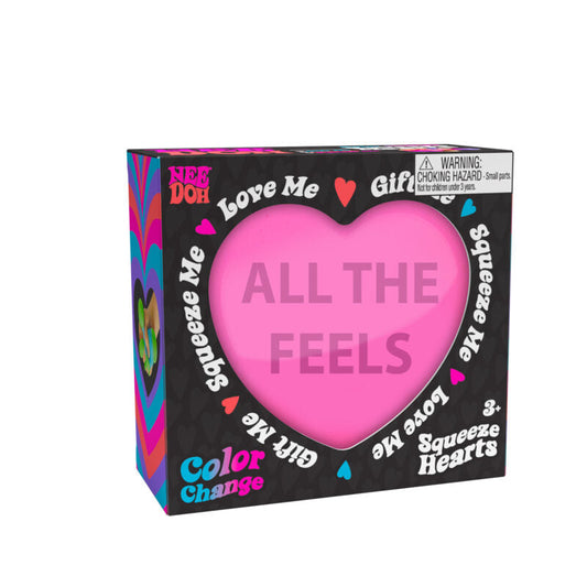 NeeDoh Color Change Squeeze Heart - US 9577