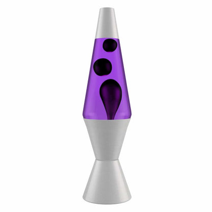 14.5’’ LAVA Lamp – Black &amp; Purple - US 5931