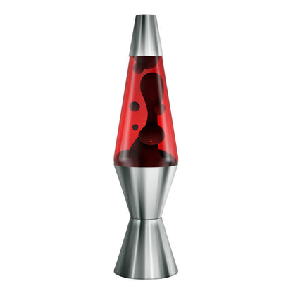 14.5″ Lava Lamp Chrome Plated Crimson - US 7280
