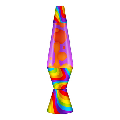 14.5″ Lava Lamp Flowing Color Bands - US 1817