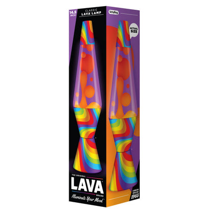 14.5″ Lava Lamp Flowing Color Bands - US 1817