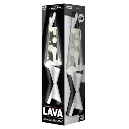 14.5″ Lava Lamp Polygonal White Tone - US 2558