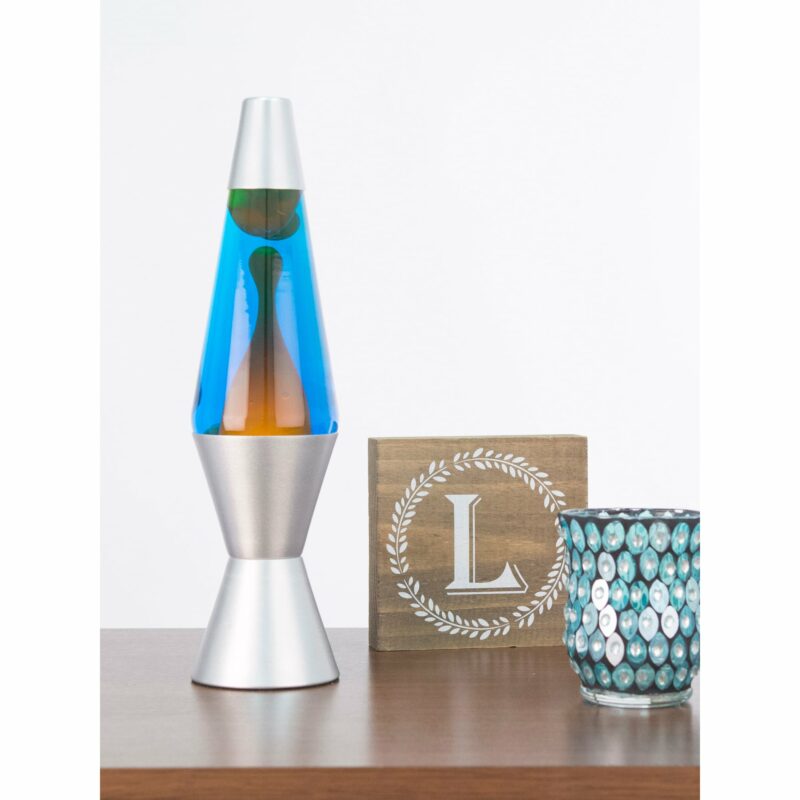 14.5” LAVA Lamp – Orange/Blue/Silver - US 5203