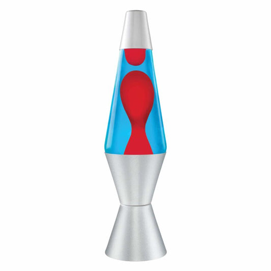 14.5″ LAVA Lamp – Red/Blue/Silver - US 3472