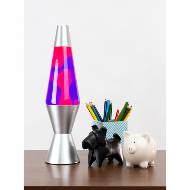 14.5” LAVA Lamp – Pink/Purple/Silver - US 1161