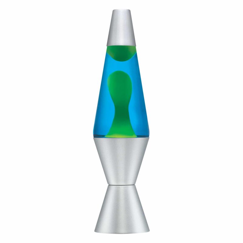 14.5” LAVA Lamp – Yellow/Blue/Silver - US 2380