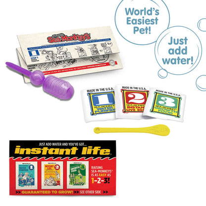 Sea-Monkeys Retro Instant Life - US 4059