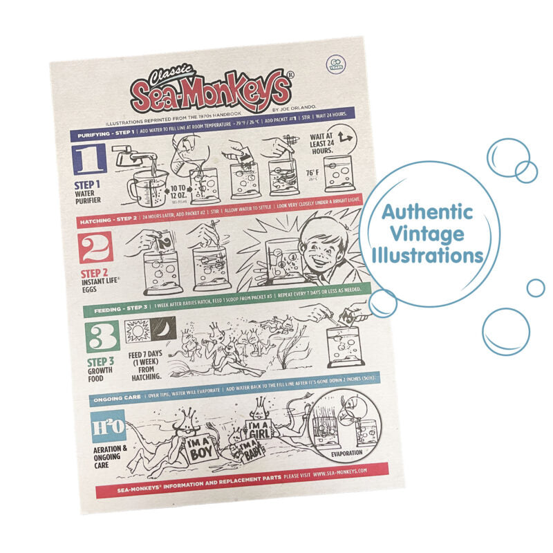 Sea-Monkeys Retro Instant Life - US 4059