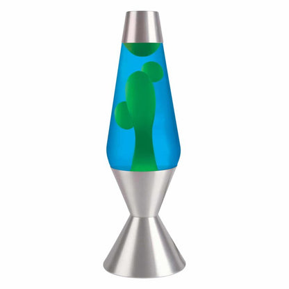 16.3″ LAVA Lamp – Yellow/Blue/Silver - US 2246