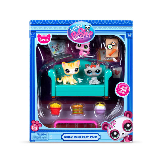 Littlest Pet Shop Diner Dash Play Pack - US 2871