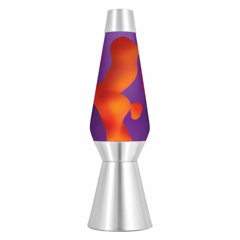 27″ LAVA Lamp Grande – Yellow/Purple/Silver - US 1717