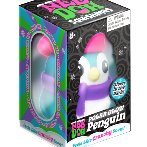 NeeDoh Polar Glow Penguin - US 5088