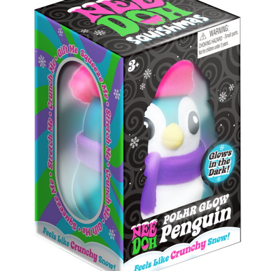 NeeDoh Polar Glow Penguin - US 5088