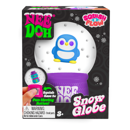 NeeDoh Squish N Flow Snow Globe - US 7846