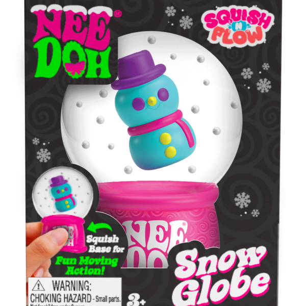NeeDoh Squish N Flow Snow Globe - US 7846