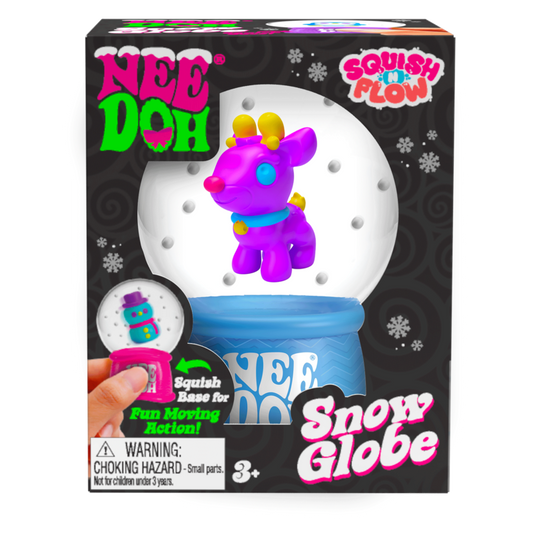 NeeDoh Squish N Flow Snow Globe - US 7846