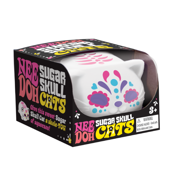 NeeDoh Sugar Skull Cats - US 4618