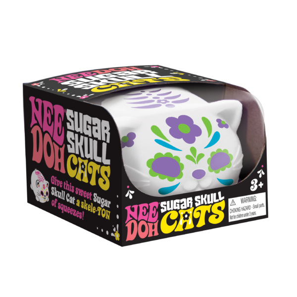 NeeDoh Sugar Skull Cats - US 4618