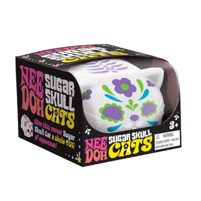 NeeDoh Sugar Skull Cats - US 4618