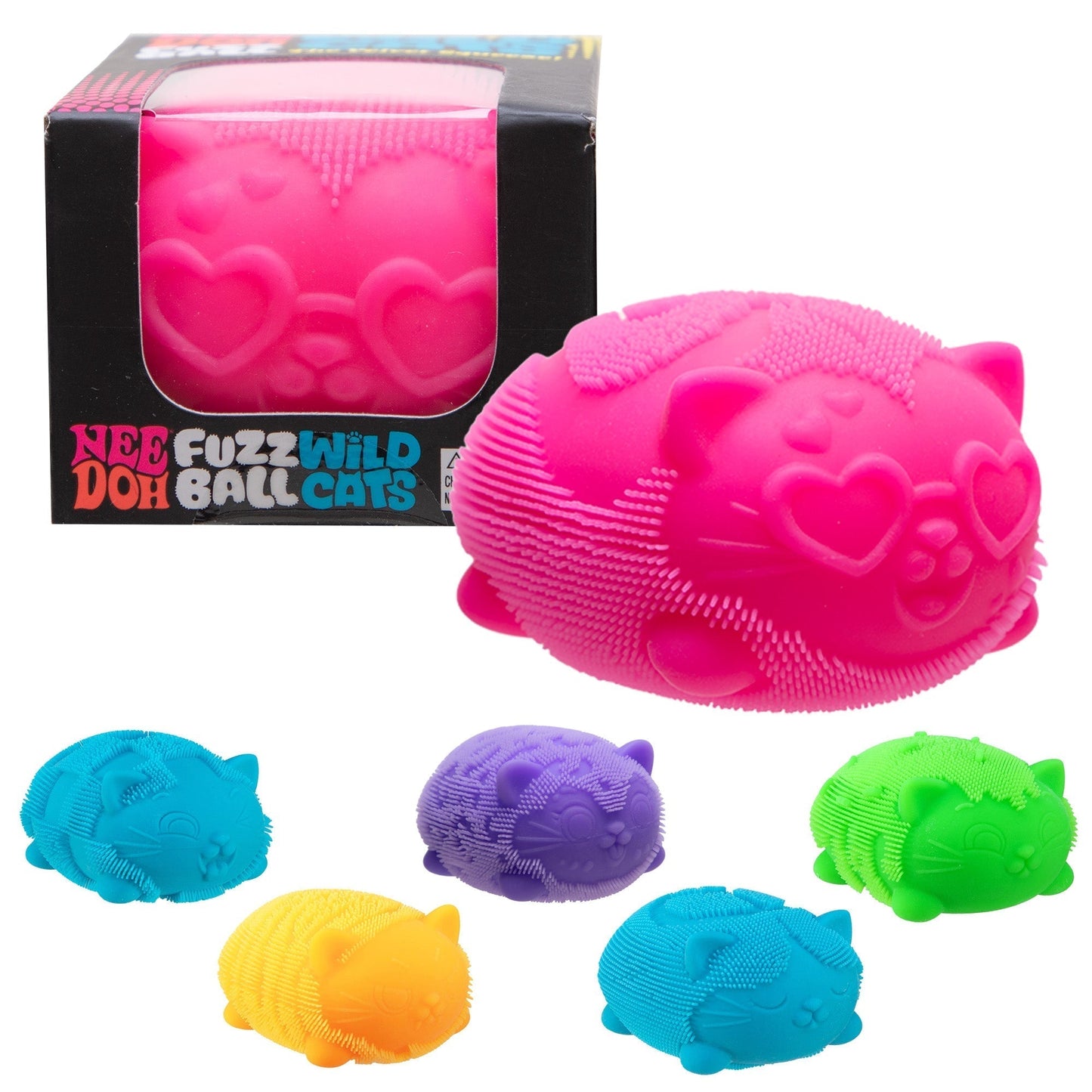 NeeDoh® Fuzz Ball Wild Cats - US 2153